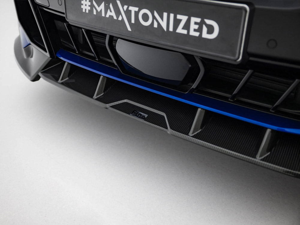 Prepreg Carbon Fiber Front Splitter compatible with BMW X5 M-Pack G05 Facelift