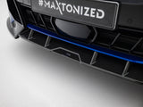 Prepreg Carbon Fiber Front Splitter compatible with BMW X5 M-Pack G05 Facelift