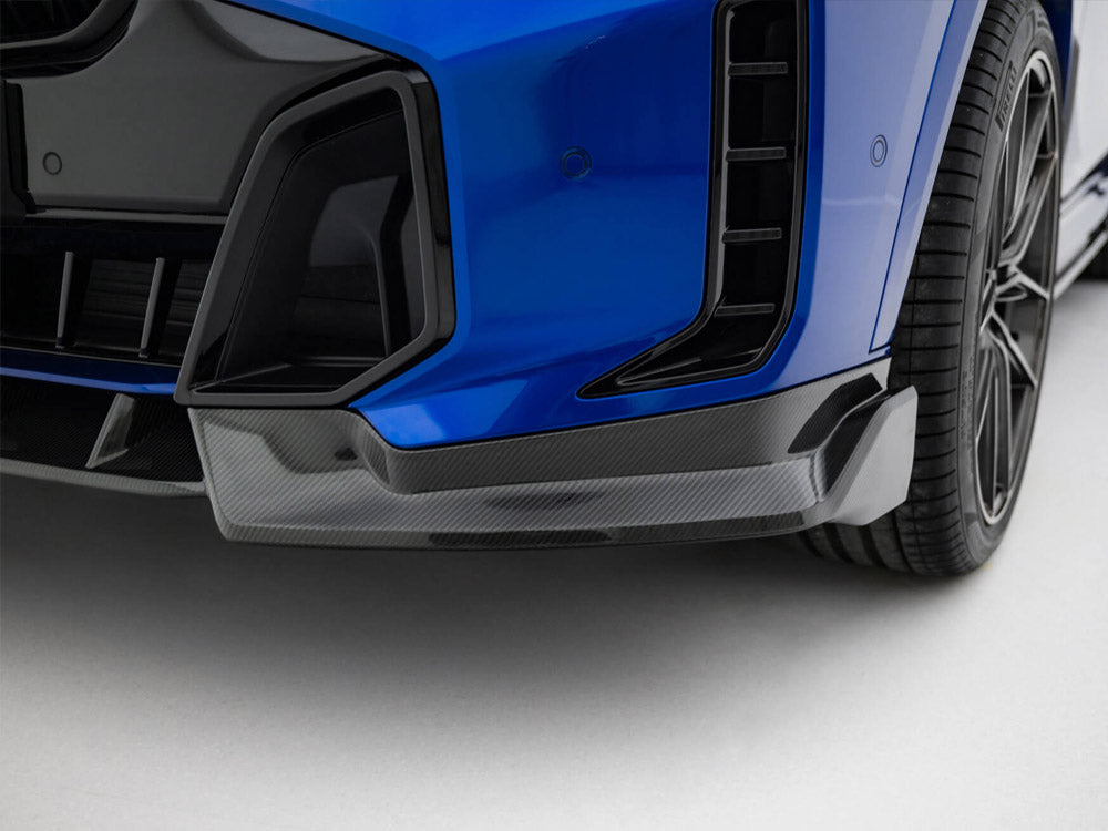 Prepreg Carbon Fiber Front Splitter compatible with BMW X5 M-Pack G05 Facelift