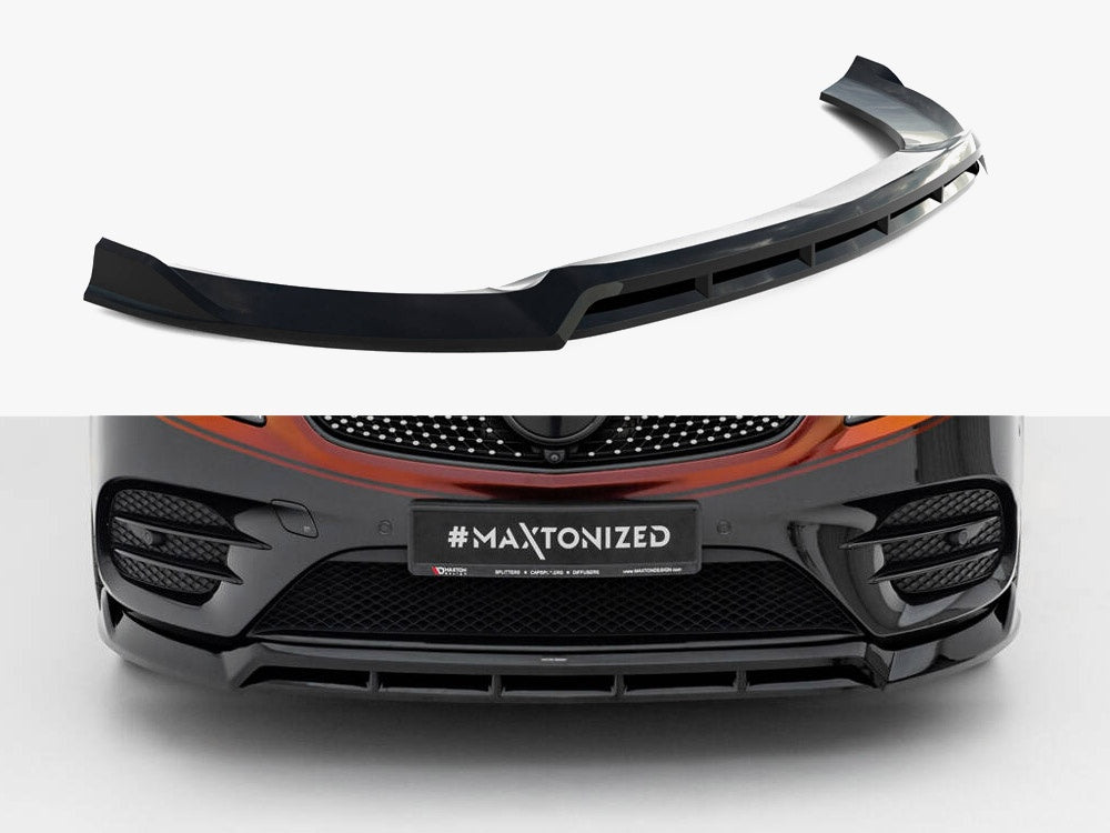 Front Splitter V.6 compatible with Mercedes-Benz V-Class AMG Line W447 Facelift