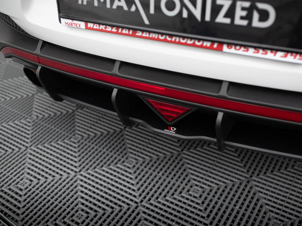 Street PRO Rear Diffuser compatible with Hyundai i30 N Fastback Mk3