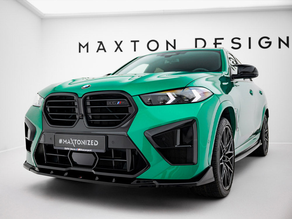 Front Splitter V.2 compatible with BMW X6 M F96 Facelift