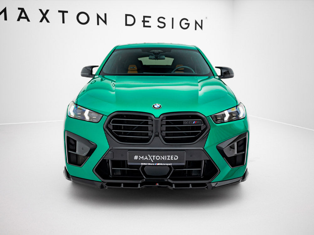 Front Splitter V.1 compatible with BMW X6 M F96 Facelift