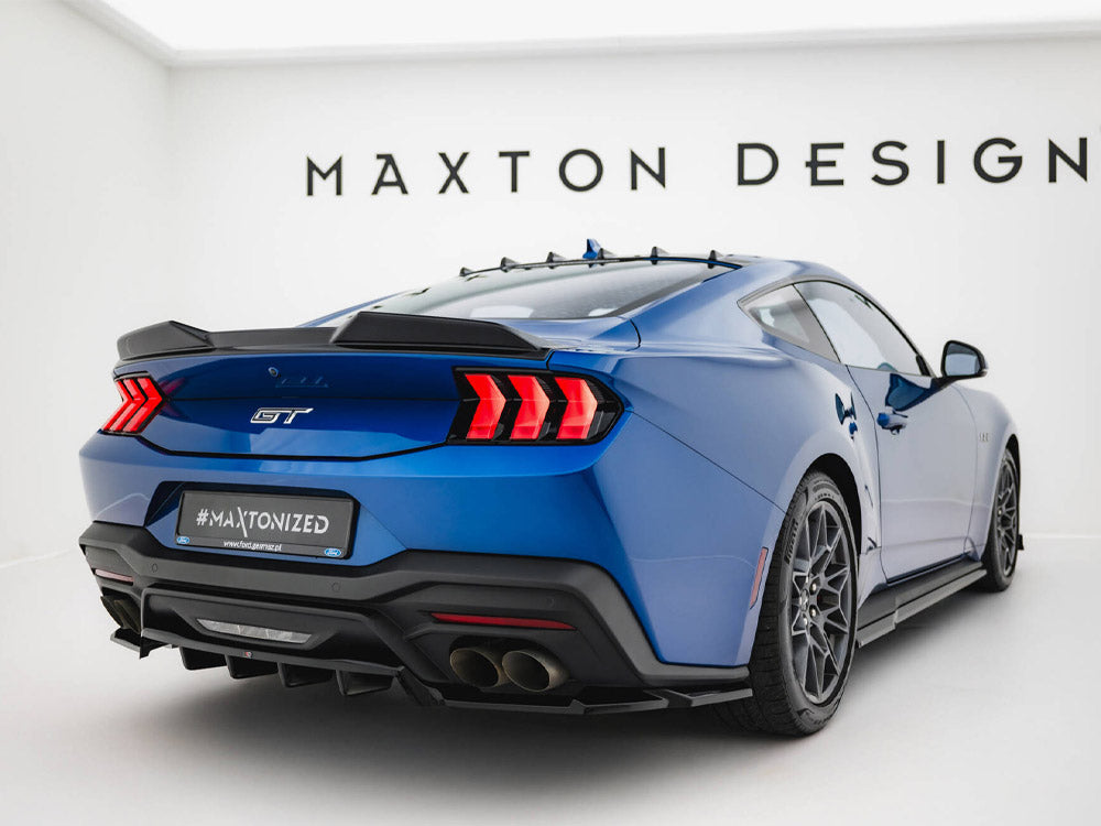 Rear Splitter (Vertical Bars) compatible with Ford Mustang GT Mk7