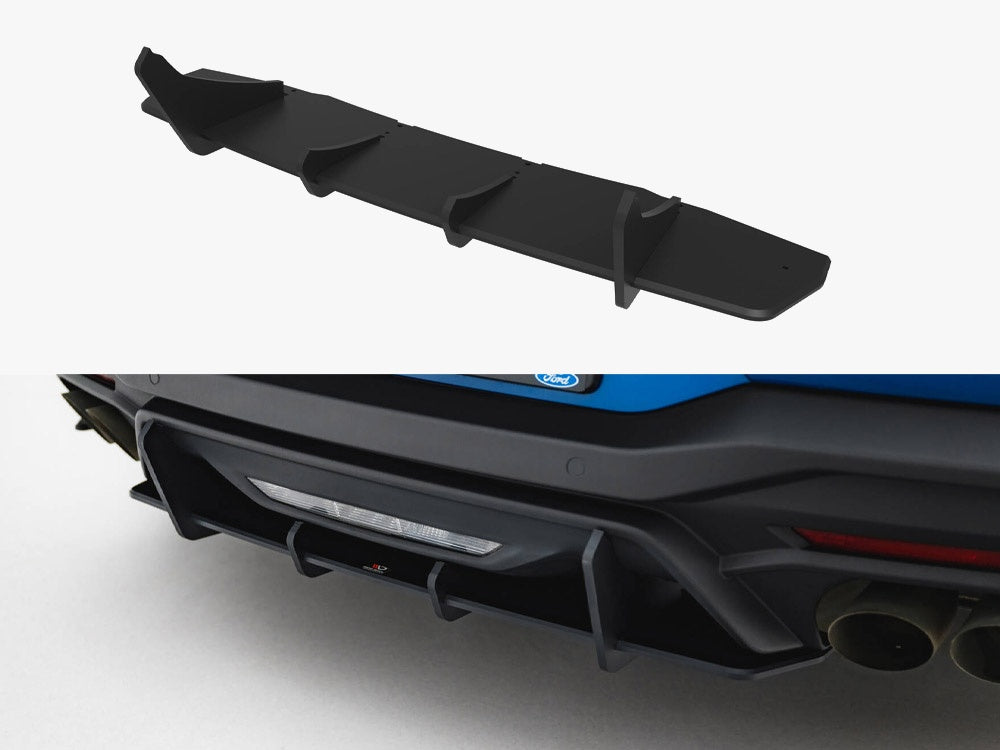 Street PRO Rear Diffuser compatible with Ford Mustang GT Mk7