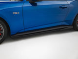 Street PRO Side Skirts Diffusers + Flaps compatible with Ford Mustang GT Mk7
