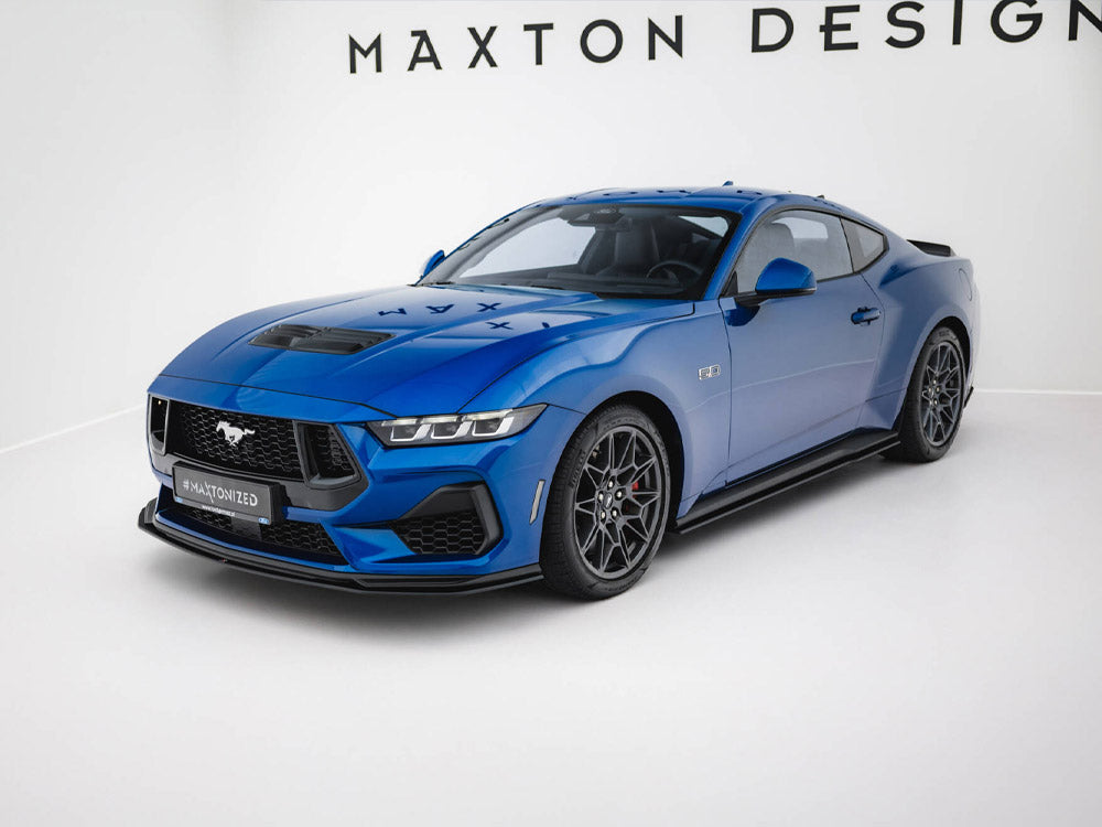 Street PRO Side Skirts Diffusers compatible with Ford Mustang GT Mk7