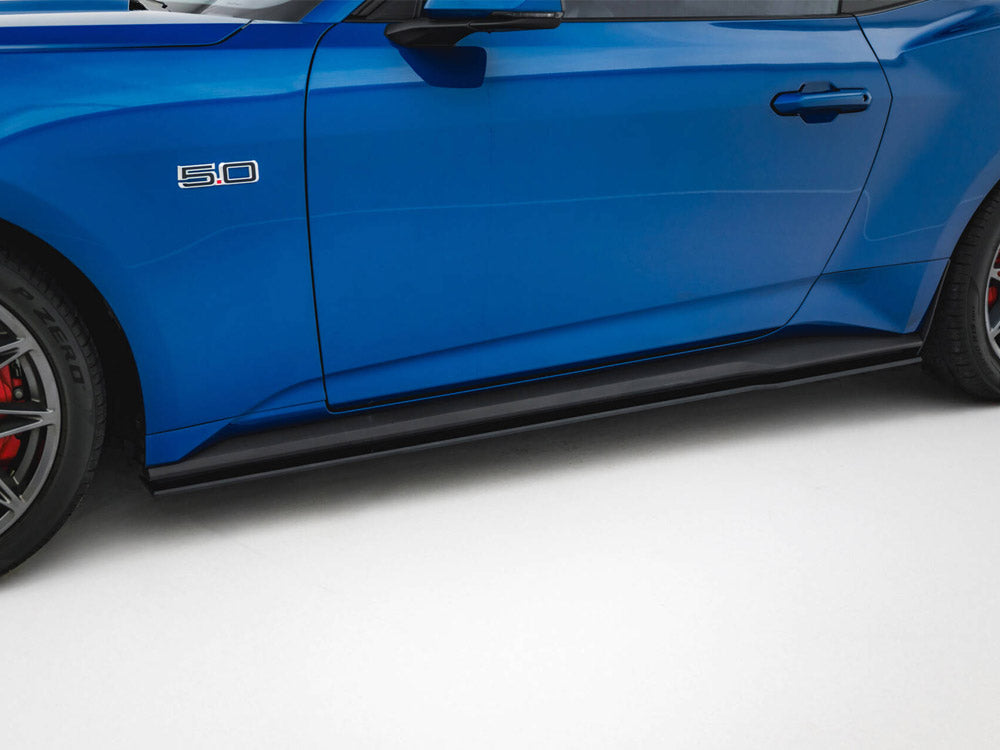 Street PRO Side Skirts Diffusers compatible with Ford Mustang GT Mk7