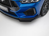 Street PRO Front Splitter V.1 + Flaps compatible with Ford Mustang GT Mk7