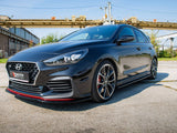 Front Bumper Wings (Canards) compatible with Hyundai i30 N Mk3