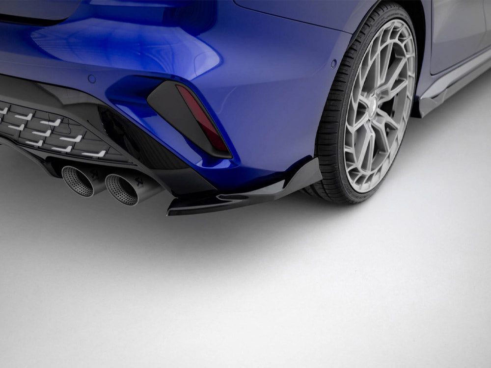 Rear Side Splitters V.2 compatible with Audi S3 Sedan 8Y Facelift