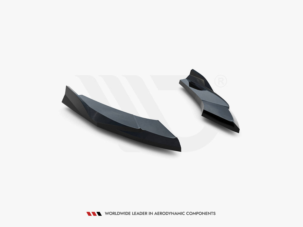Rear Side Splitters V.2 compatible with Audi S3 Sedan 8Y Facelift
