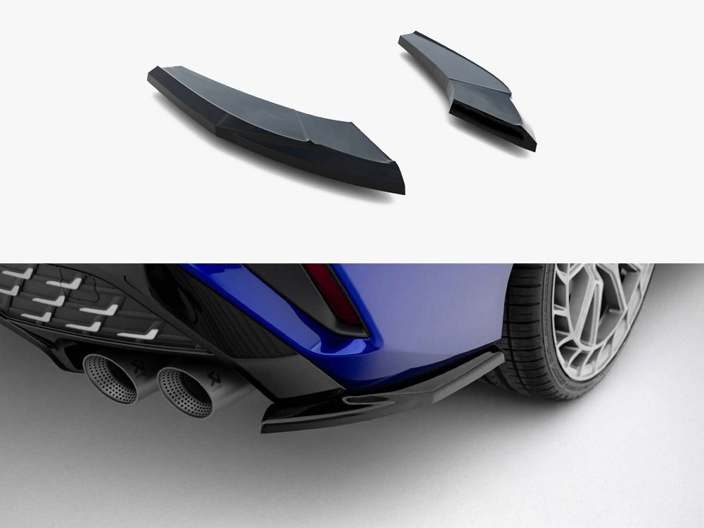 Rear Side Splitters V.1 compatible with Audi S3 Sedan 8Y Facelift