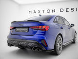 Rear Side Splitters V.1 compatible with Audi S3 Sedan 8Y Facelift