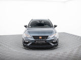 Front Splitter V.6 compatible with SEAT Leon Cupra / FR Mk3 FL