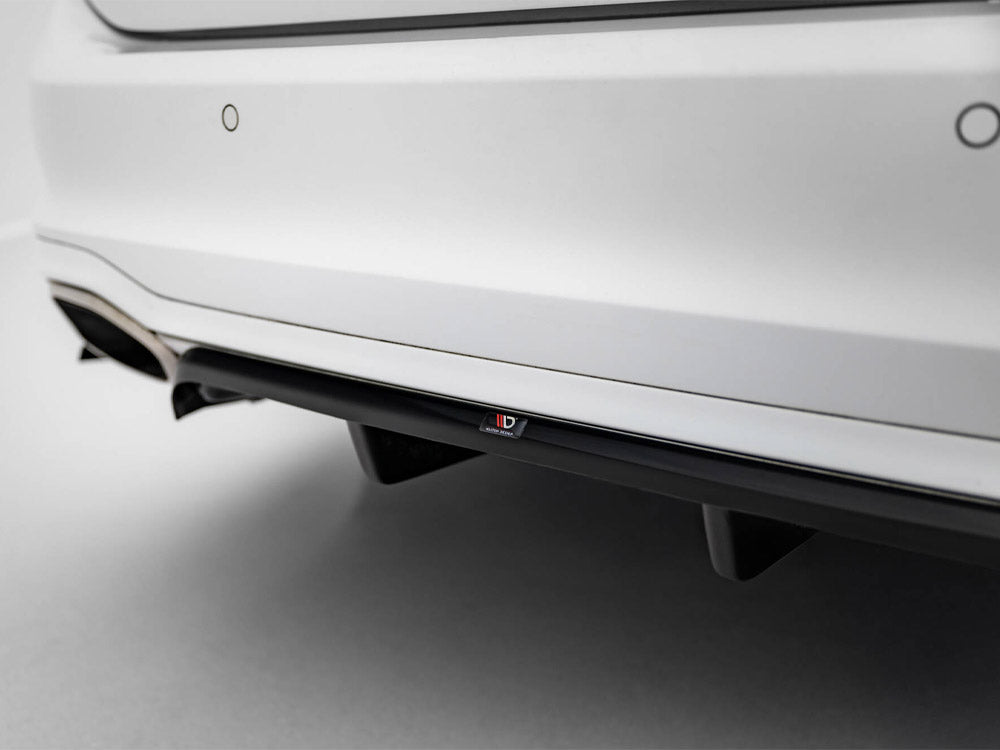 Rear Splitter (Vertical Bars) compatible with Ford Focus Vignale Estate Mk4
