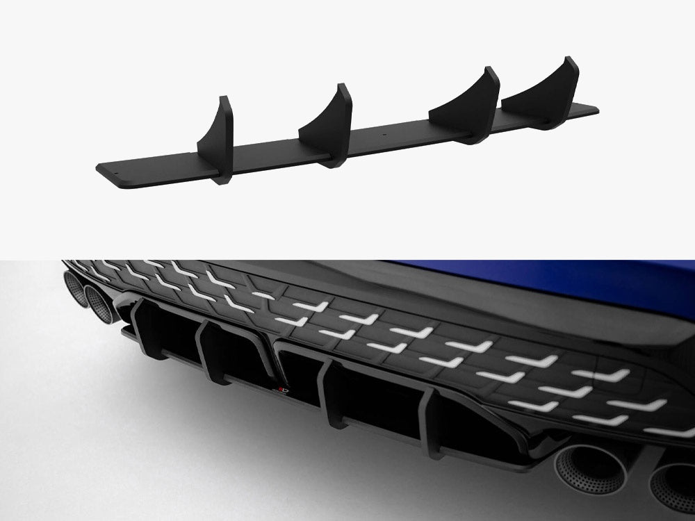 Street PRO Rear Diffuser compatible with Audi S3 Sedan 8Y Facelift