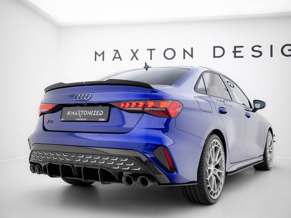 Street PRO Rear Diffuser compatible with Audi S3 Sedan 8Y Facelift
