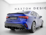 Street PRO Rear Diffuser compatible with Audi S3 Sedan 8Y Facelift