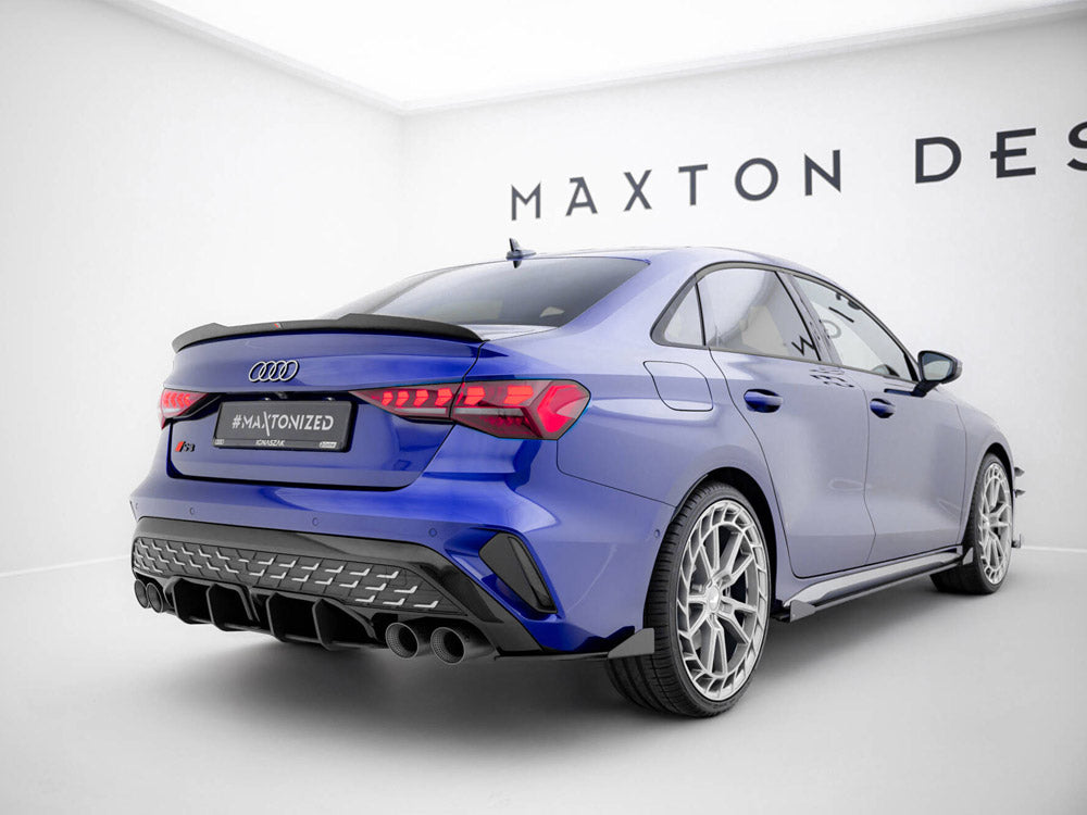 Street PRO Rear Diffuser compatible with Audi S3 Sedan 8Y Facelift
