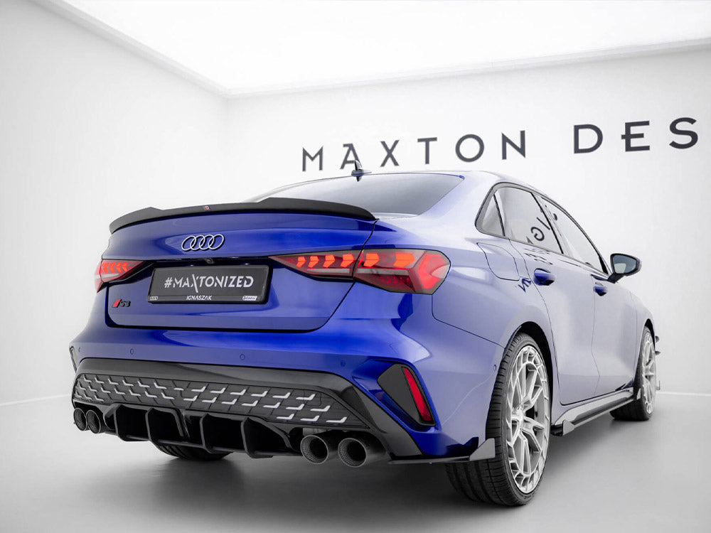 Rear Side Flaps compatible with Audi S3 Sedan 8Y Facelift