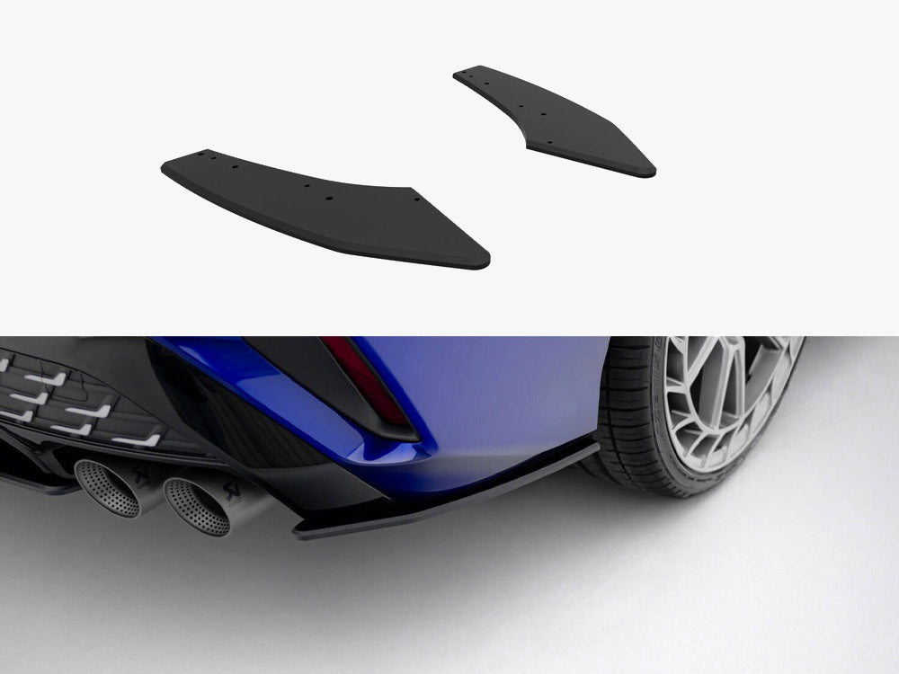 Street Pro Rear Side Splitters compatible with Audi S3 Sedan 8Y Facelift