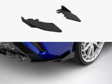Street Pro Rear Side Splitters + Flaps compatible with Audi S3 Sedan 8Y Facelift