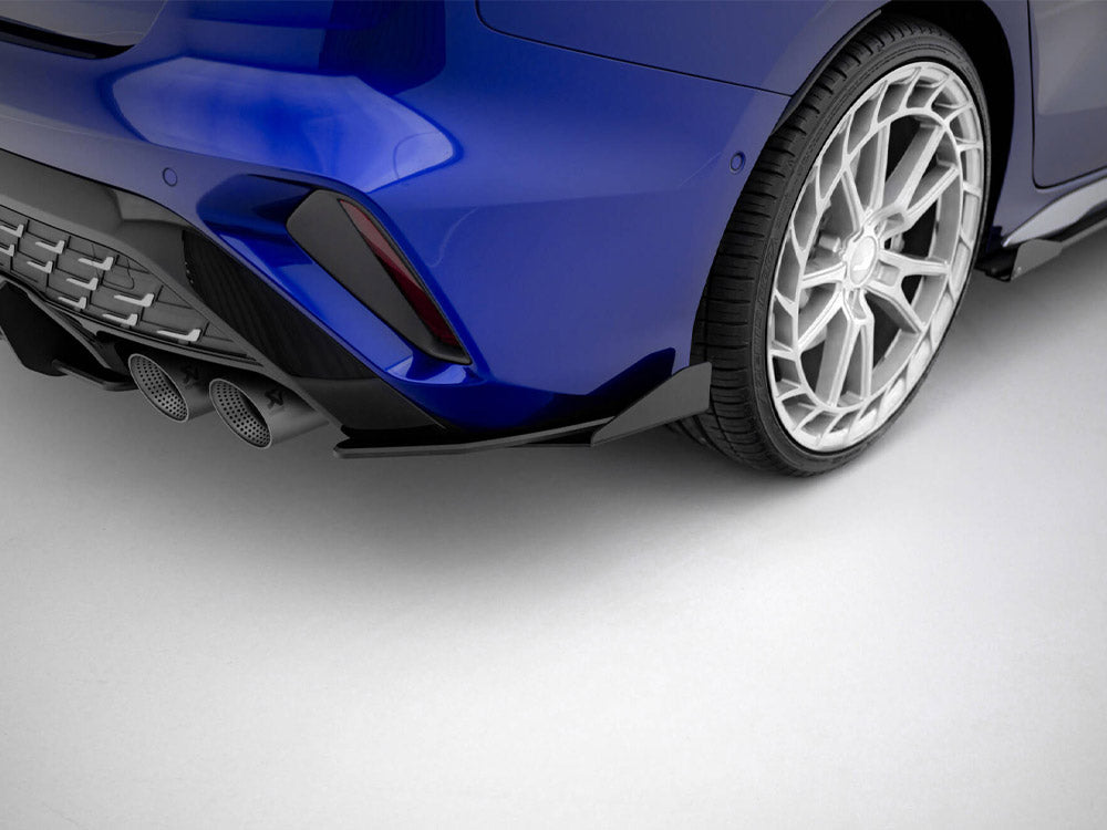 Street Pro Rear Side Splitters + Flaps compatible with Audi S3 Sedan 8Y Facelift