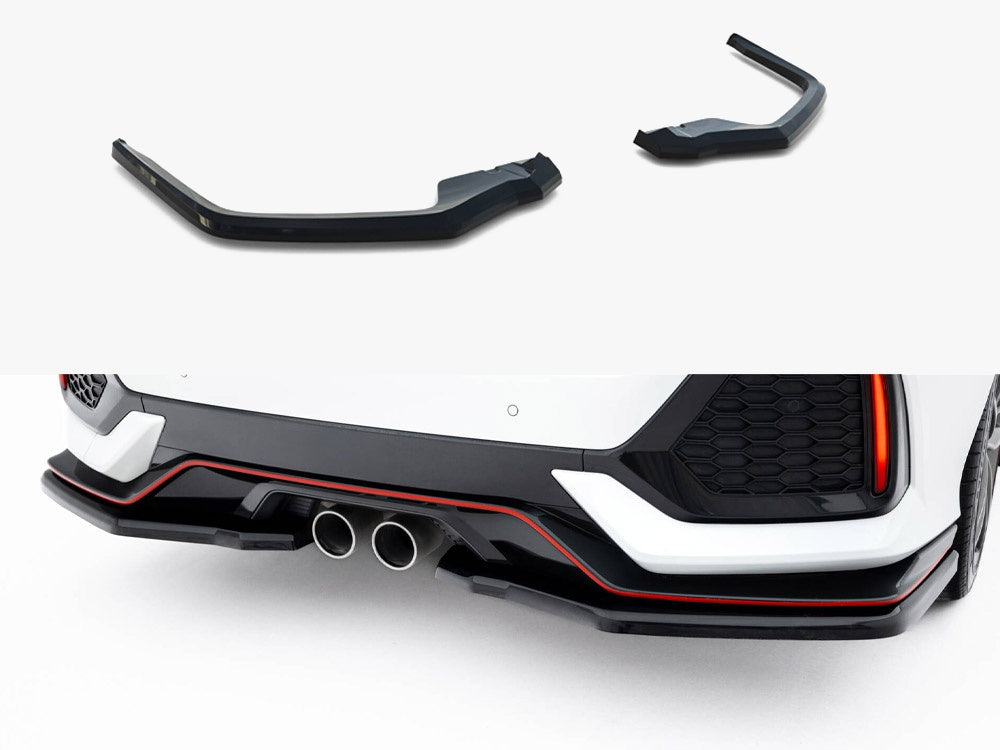 Rear Splitter compatible with Honda Civic Sport Mk10