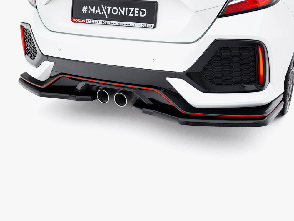 Rear Splitter compatible with Honda Civic Sport Mk10