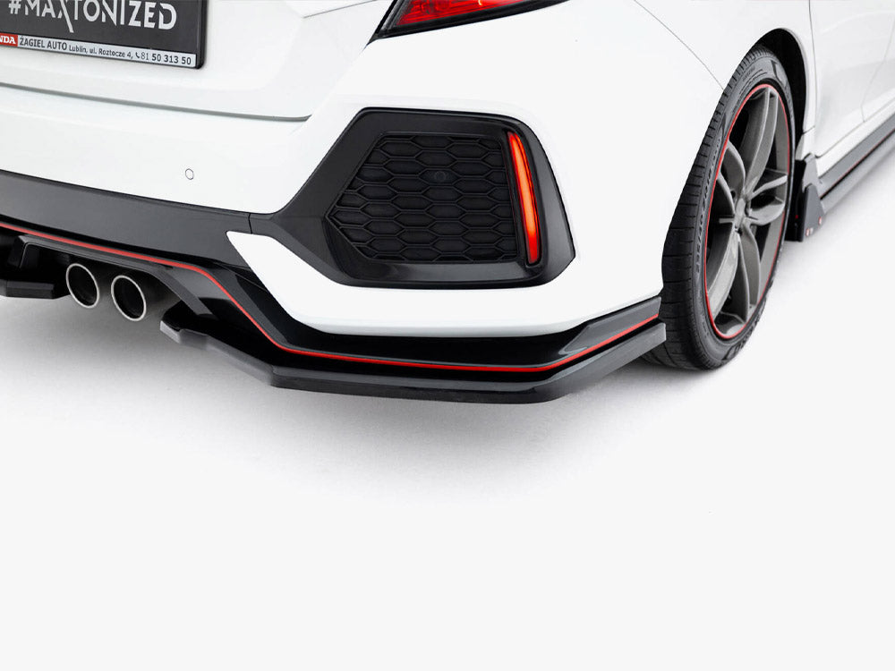 Rear Splitter compatible with Honda Civic Sport Mk10
