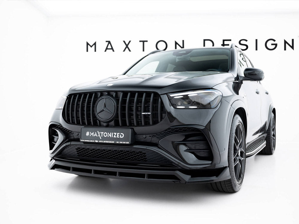 Front Splitter compatible with Mercedes-AMG GLE 53 / AMG Line SUV / Coupe W167 Facelift / C167 Facelift