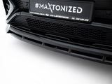 Front Splitter compatible with Mercedes-AMG GLE 53 / AMG Line SUV / Coupe W167 Facelift / C167 Facelift