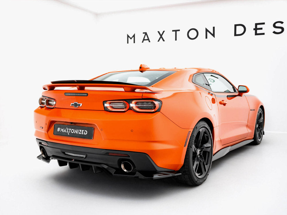 Rear Splitter (Vertical Bars) compatible with Chevrolet Camaro SS Mk6 Facelift
