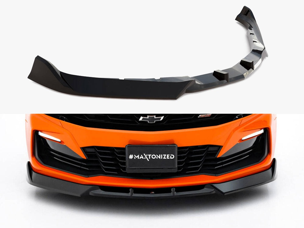 Front Splitter V.2 compatible with Chevrolet Camaro SS Mk6 Facelift