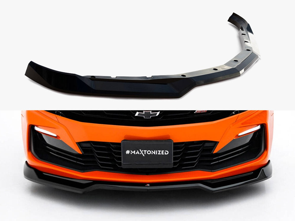 Front Splitter V.1 compatible with Chevrolet Camaro SS Mk6 Facelift