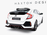 Street Pro Rear Side Splitters compatible with Honda Civic Sport Mk10