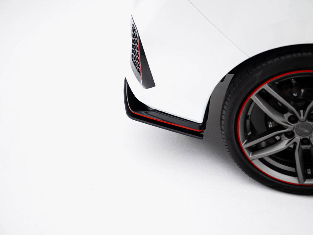 Street Pro Rear Side Splitters compatible with Honda Civic Sport Mk10