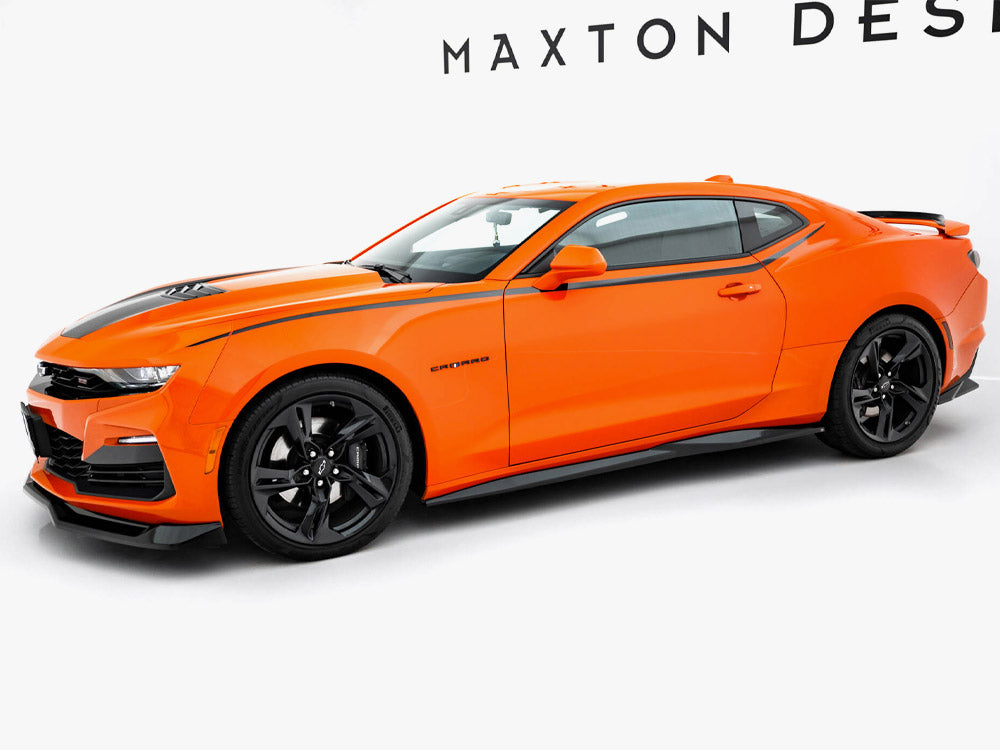 Side Skirts Diffusers V.1 compatible with Chevrolet Camaro SS Mk6 Facelift