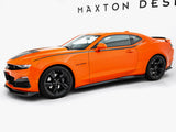 Side Skirts Diffusers V.1 compatible with Chevrolet Camaro SS Mk6 Facelift