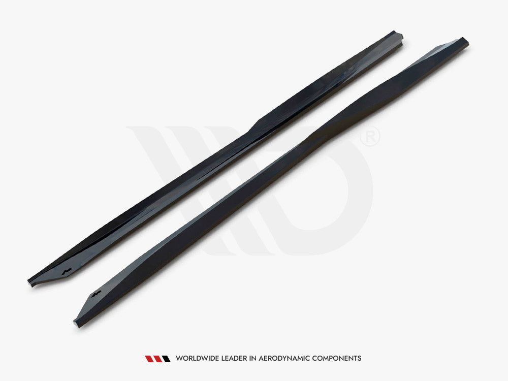 Side Skirts Diffusers V.1 compatible with Chevrolet Camaro SS Mk6 Facelift