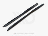Side Skirts Diffusers V.1 compatible with Chevrolet Camaro SS Mk6 Facelift