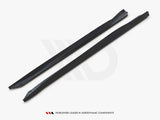 Side Skirts Diffusers V.2 compatible with Chevrolet Camaro SS Mk6 Facelift