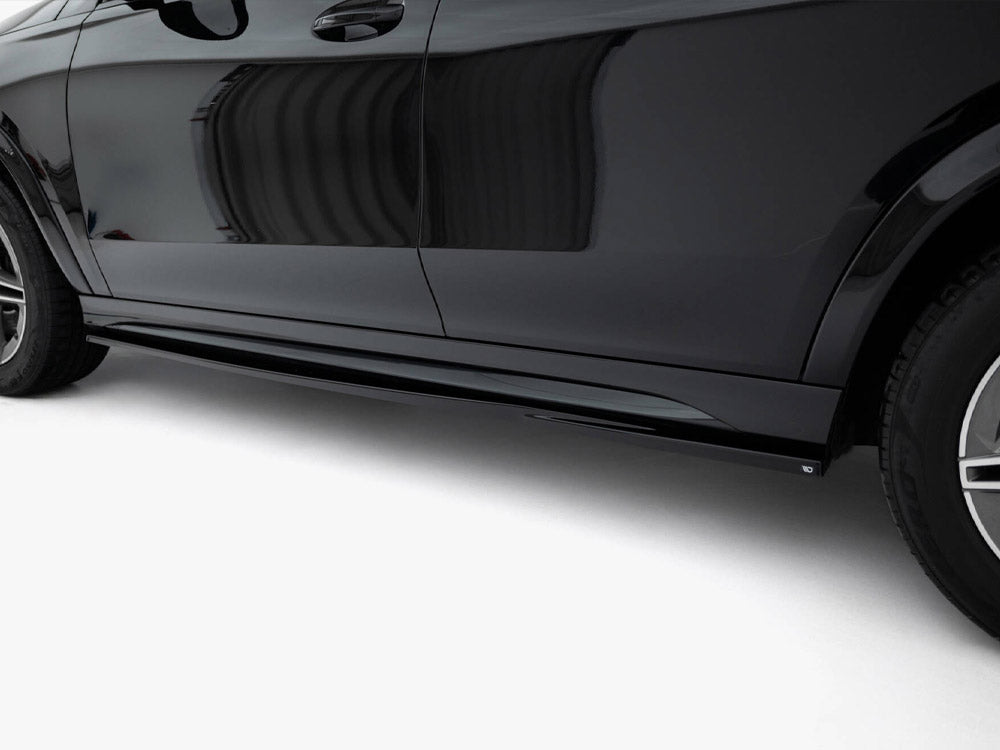 Side Skirts Diffusers V.2 compatible with Mercedes-AMG / AMG Line GLE SUV W167 / W167 Facelift