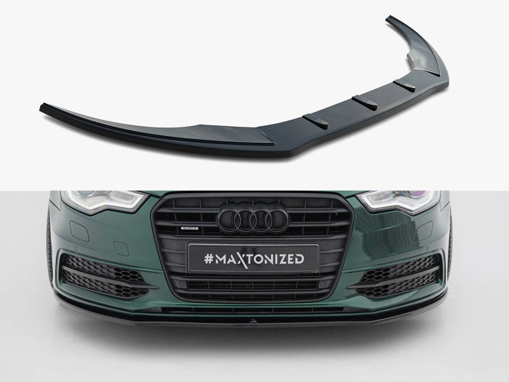 Front Splitter V.1 compatible with Audi S6 / A6 S Line C7