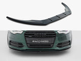 Front Splitter V.1 compatible with Audi S6 / A6 S Line C7