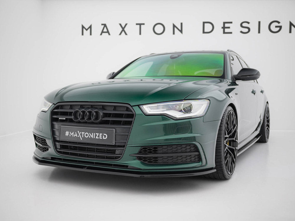 Front Splitter V.1 compatible with Audi S6 / A6 S Line C7