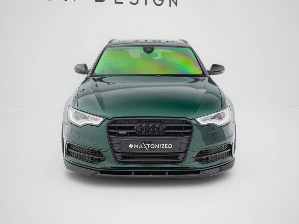 Front Splitter V.3 compatible with Audi A6 S Line / S6 C7