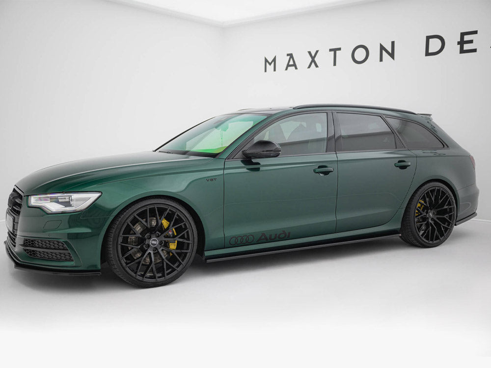 Side Skirts Diffusers compatible with Audi S6 / A6 S Line C7