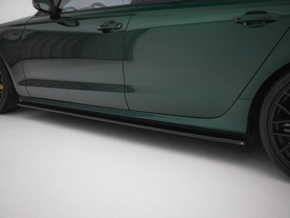 Side Skirts Diffusers compatible with Audi S6 / A6 S Line C7